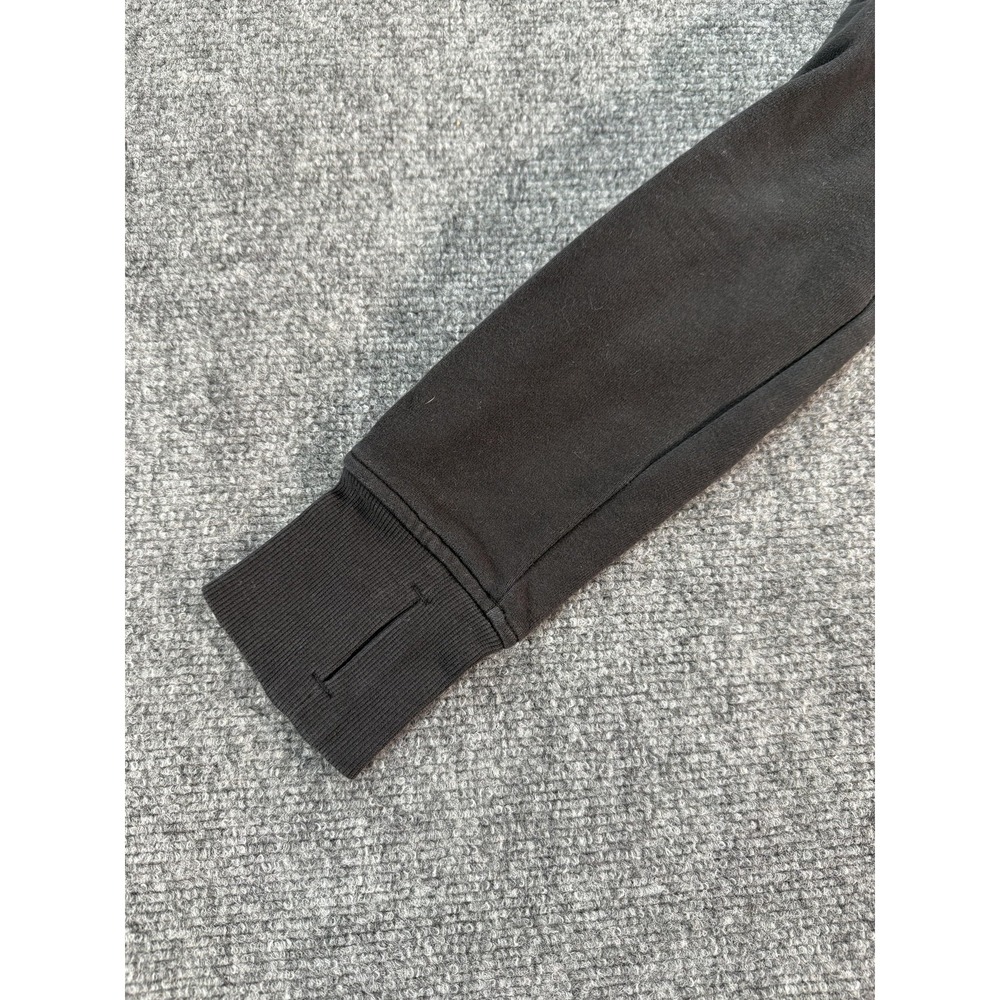 Lululemon Scuba Hoodie Womens Small Black Full‎ Zip Thumbholes Sweatshirt Logo - Picture 10 of 13